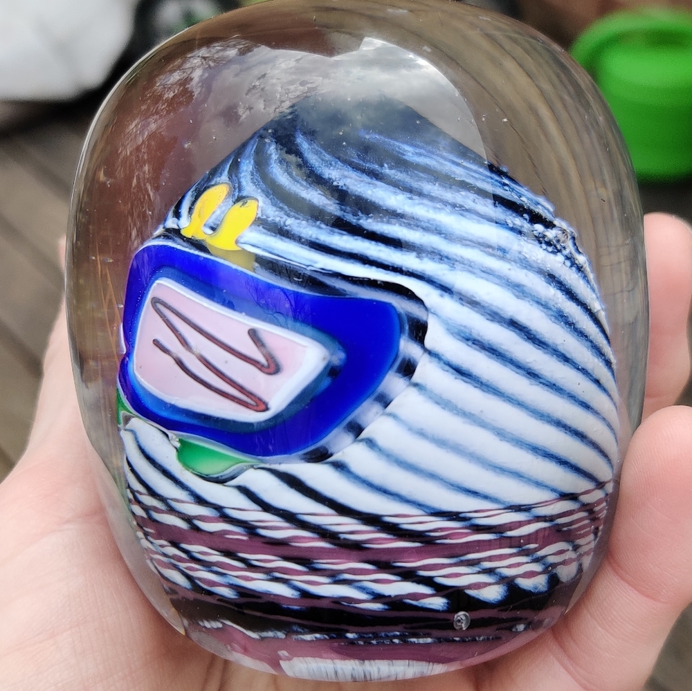 Vintage Murano glass paperweights - Picture 7 of 7